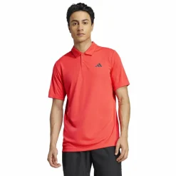adidas Club tennispolo heren semi lucid red< Tenniskleding