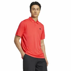 adidas Club tennispolo heren semi lucid red< Tenniskleding