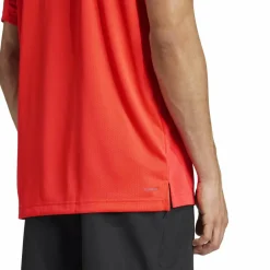 adidas Club tennispolo heren semi lucid red< Tenniskleding