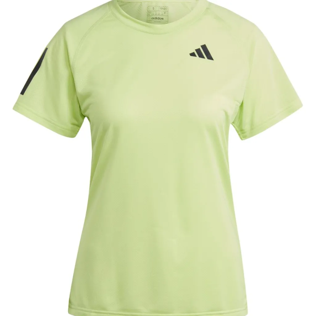 adidas Club tennisshirt dames pulse lime< Tenniskleding