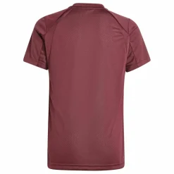 Tenniskleding-adidas Club tennisshirt junior shadow red