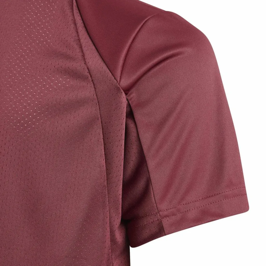 Tenniskleding-adidas Club tennisshirt junior shadow red