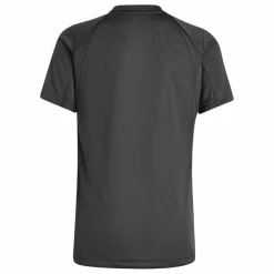 Tenniskleding-adidas Club tennisshirt junior black