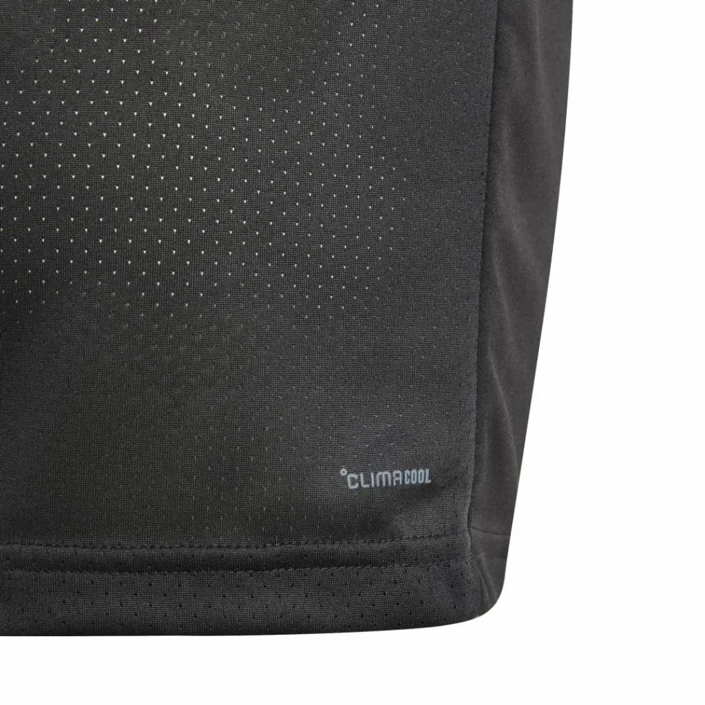 Tenniskleding-adidas Club tennisshirt junior black