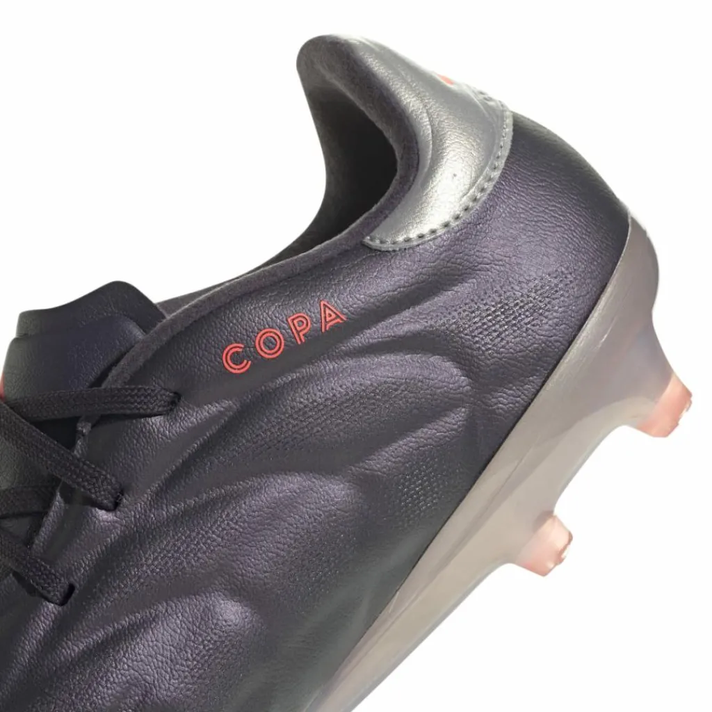 Voetbalschoenen-adidas Copa Pure 2 Elite FG voetbalschoenen aurora black platinum metallic turbo