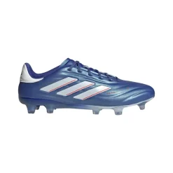 adidas Copa Pure 2.1 FG voetbalschoenen lucid blue cloud white solar red< Voetbalschoenen