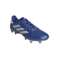 adidas Copa Pure 2.1 FG voetbalschoenen lucid blue cloud white solar red< Voetbalschoenen