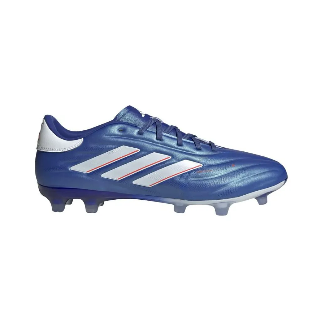 adidas Copa Pure 2.2 FG voetbalschoenen lucid blue cloud white solar red< Voetbalschoenen