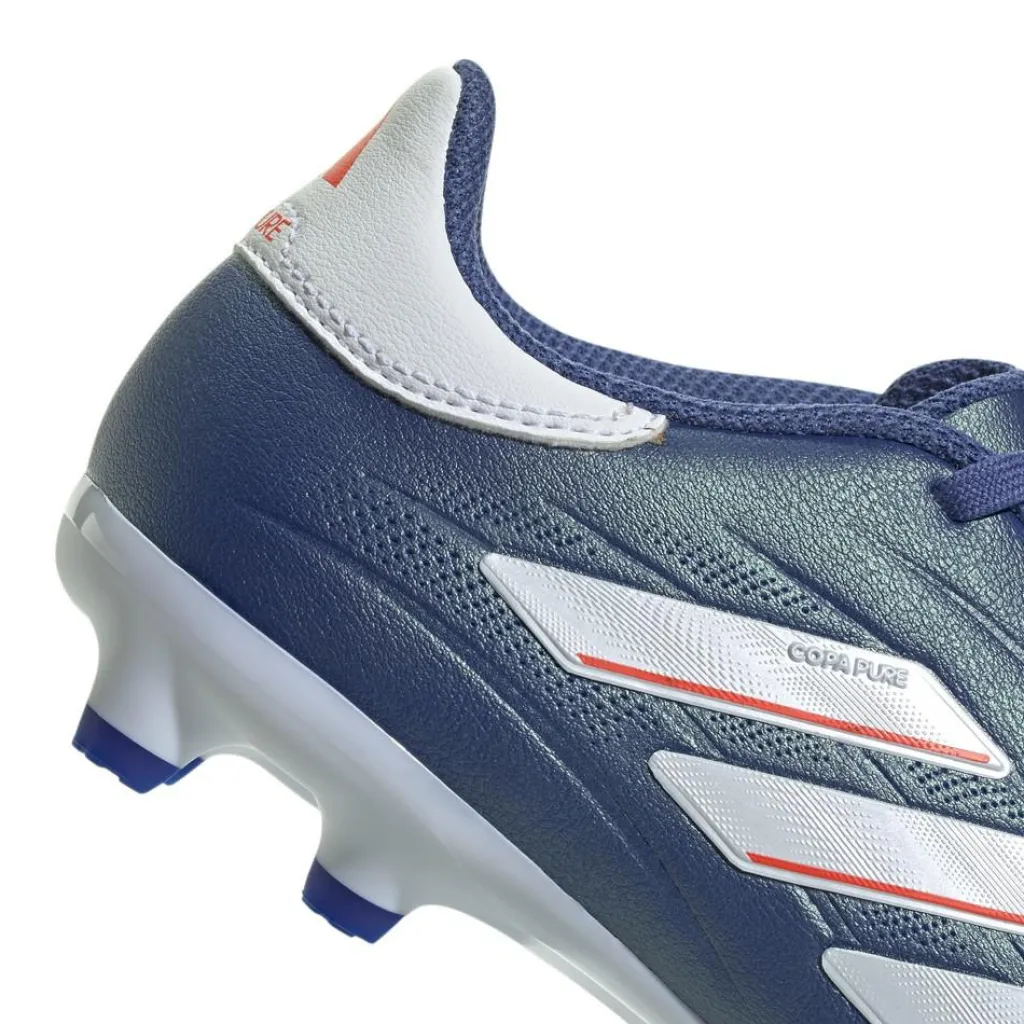 Voetbalschoenen-adidas Copa Pure 2.3 FG voetbalschoenen junior lucid blue cloud white solar red