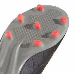 Voetbalschoenen-adidas Copa Pure 2 League FG voetbalschoenen junior aurora black platinum metallic turbo