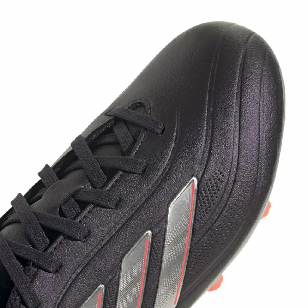 Voetbalschoenen-adidas Copa Pure 2 League FG voetbalschoenen junior aurora black platinum metallic turbo