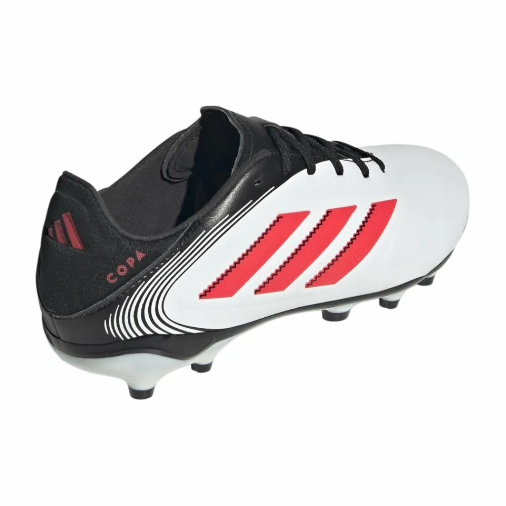Voetbalschoenen-adidas Copa Pure 3 League FG MG voetbalschoenen junior cloud white lucid red core black