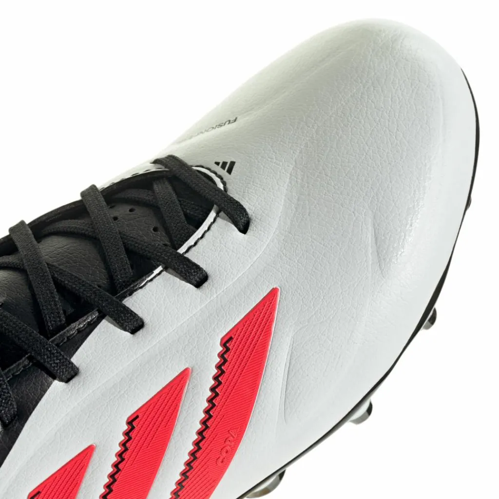 Voetbalschoenen-adidas Copa Pure 3 League FG MG voetbalschoenen junior cloud white lucid red core black
