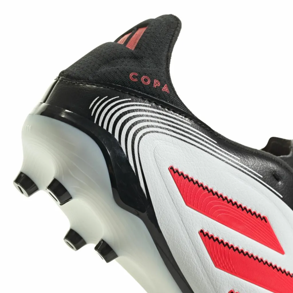 Voetbalschoenen-adidas Copa Pure 3 League FG MG voetbalschoenen junior cloud white lucid red core black