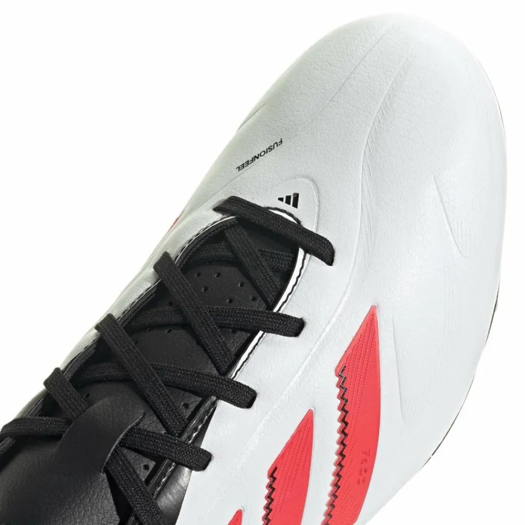 Voetbalschoenen-adidas Copa Pure 3 League FG MG voetbalschoenen heren cloud white lucid red core black