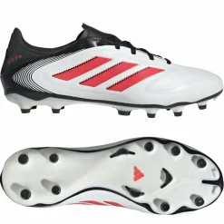 Voetbalschoenen-adidas Copa Pure 3 League FG MG voetbalschoenen heren cloud white lucid red core black