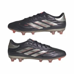 adidas Copa Pure 2 Pro FG voetbalschoenen aurora black platinum metallic turbo< Voetbalschoenen