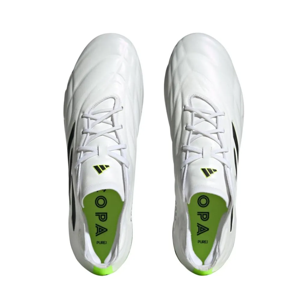 adidas Copa Pure.1 FG voetbalschoenen heren white core black< Voetbalschoenen