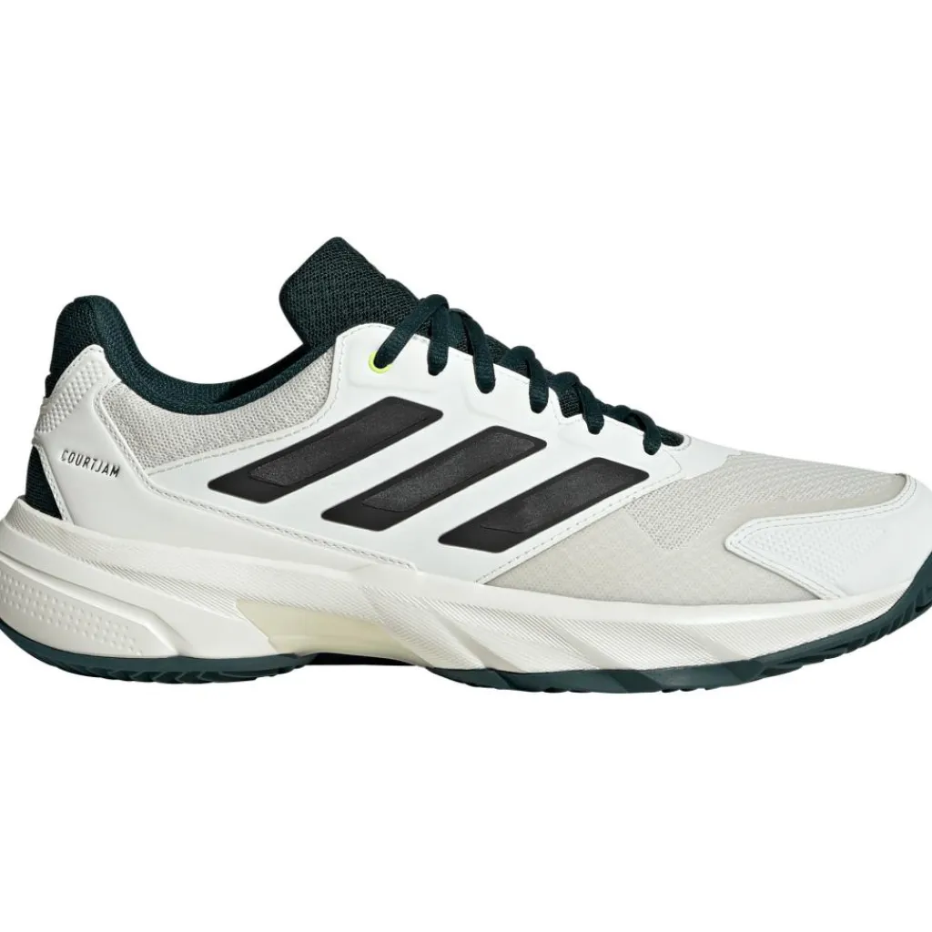 adidas CourtJam Control 3 tennisschoenen heren offwhite< Tennisschoenen