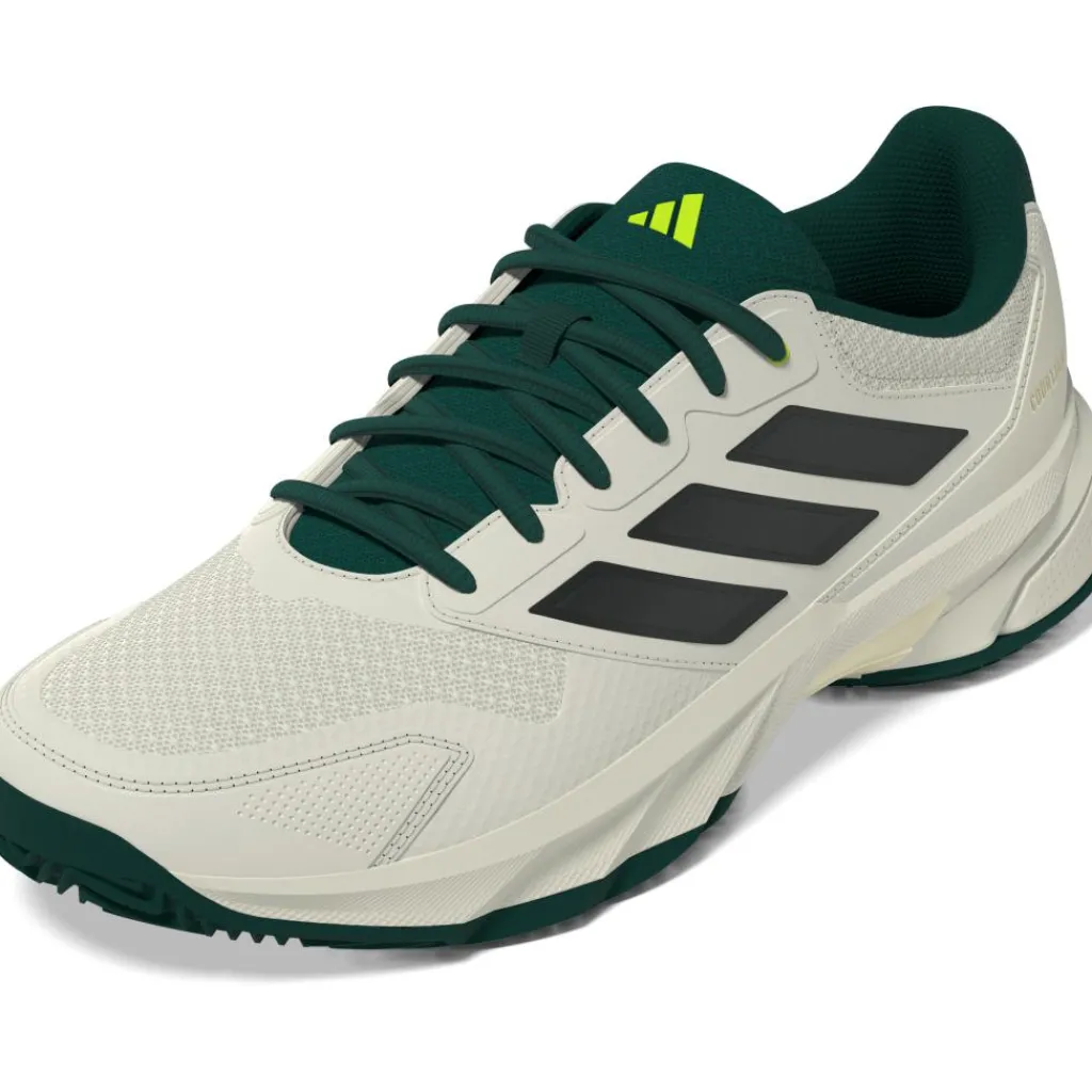 adidas CourtJam Control 3 tennisschoenen heren offwhite< Tennisschoenen