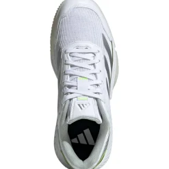 adidas Courtquick padelschoenen dames cloud white silver metallic lucid lemon< Padelschoenen