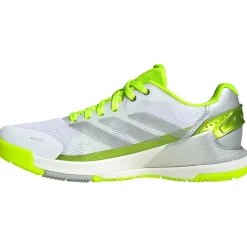 Padelschoenen-adidas Crazyquick Lightstrike padelschoenen dames lucid lemon wonder silver silver metallic
