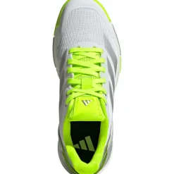 Padelschoenen-adidas Crazyquick Lightstrike padelschoenen dames lucid lemon wonder silver silver metallic