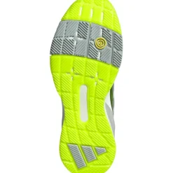 Padelschoenen-adidas Crazyquick Lightstrike padelschoenen dames lucid lemon wonder silver silver metallic