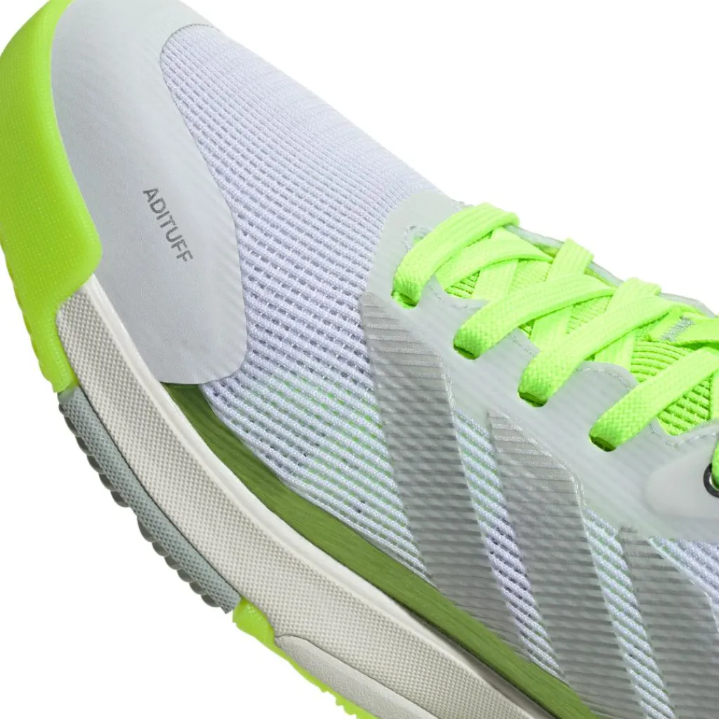 Padelschoenen-adidas Crazyquick Lightstrike padelschoenen dames lucid lemon wonder silver silver metallic