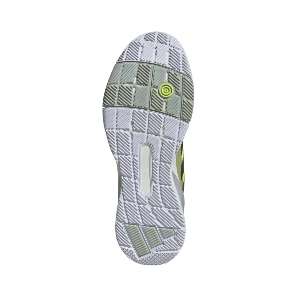 adidas Crazyquick padelschoenen heren lucid lemon core black silver metallic< Padelschoenen