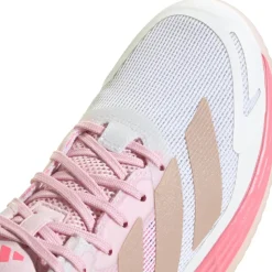 Padelschoenen-adidas Defiant Speed 2 padelschoenen dames white pink