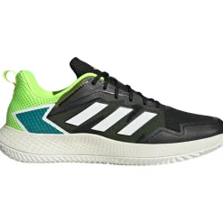 Tennisschoenen-adidas Defiant Speed Clay tennisschoenen heren core black off white bright royal