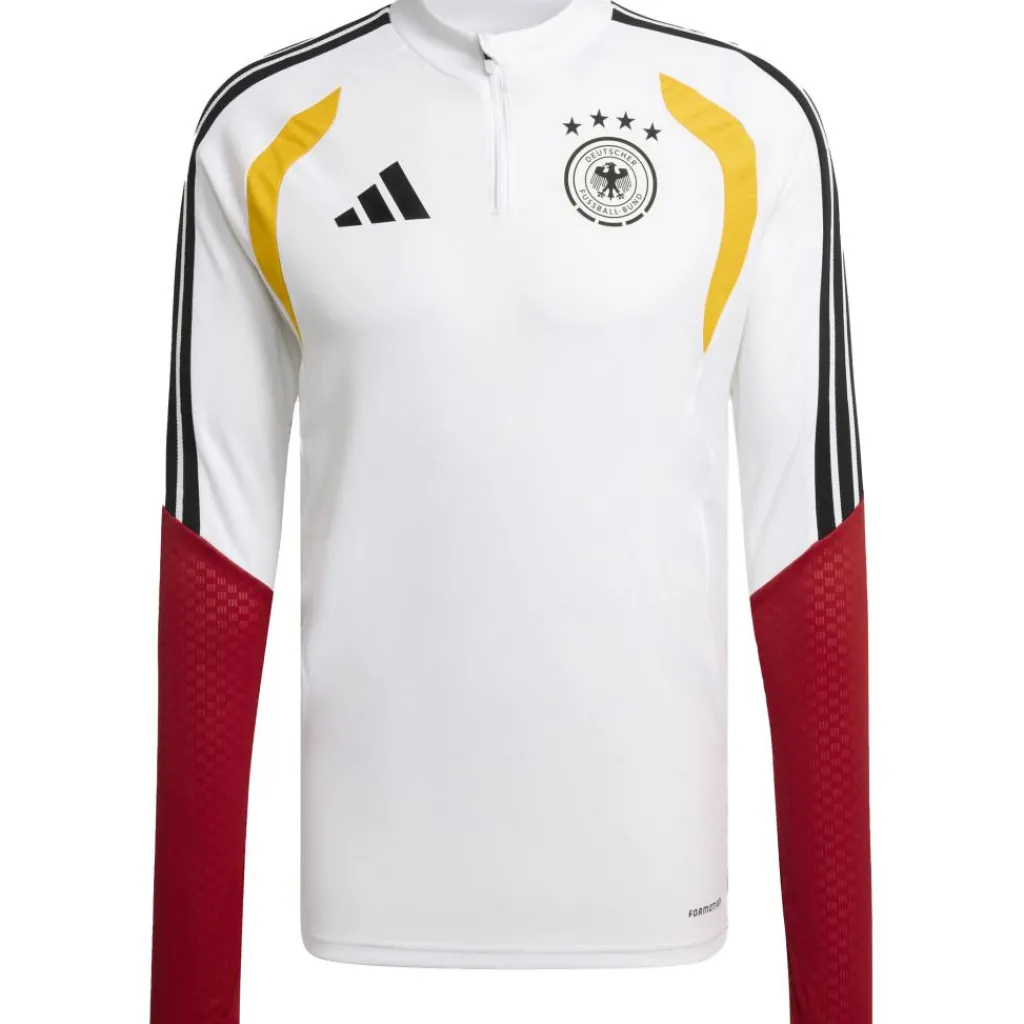 adidas Duitsland 26 Tiro trainingsshirt heren white< Voetbalkleding