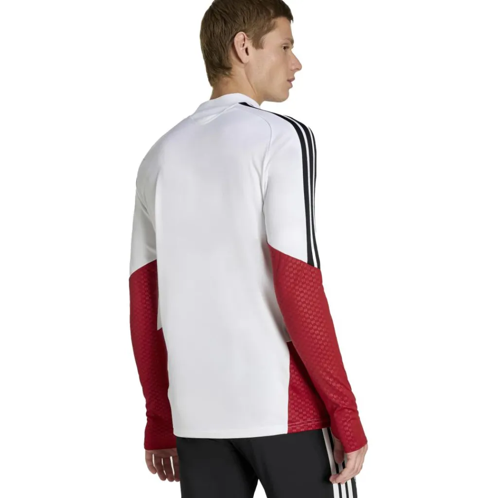 adidas Duitsland 26 Tiro trainingsshirt heren white< Voetbalkleding