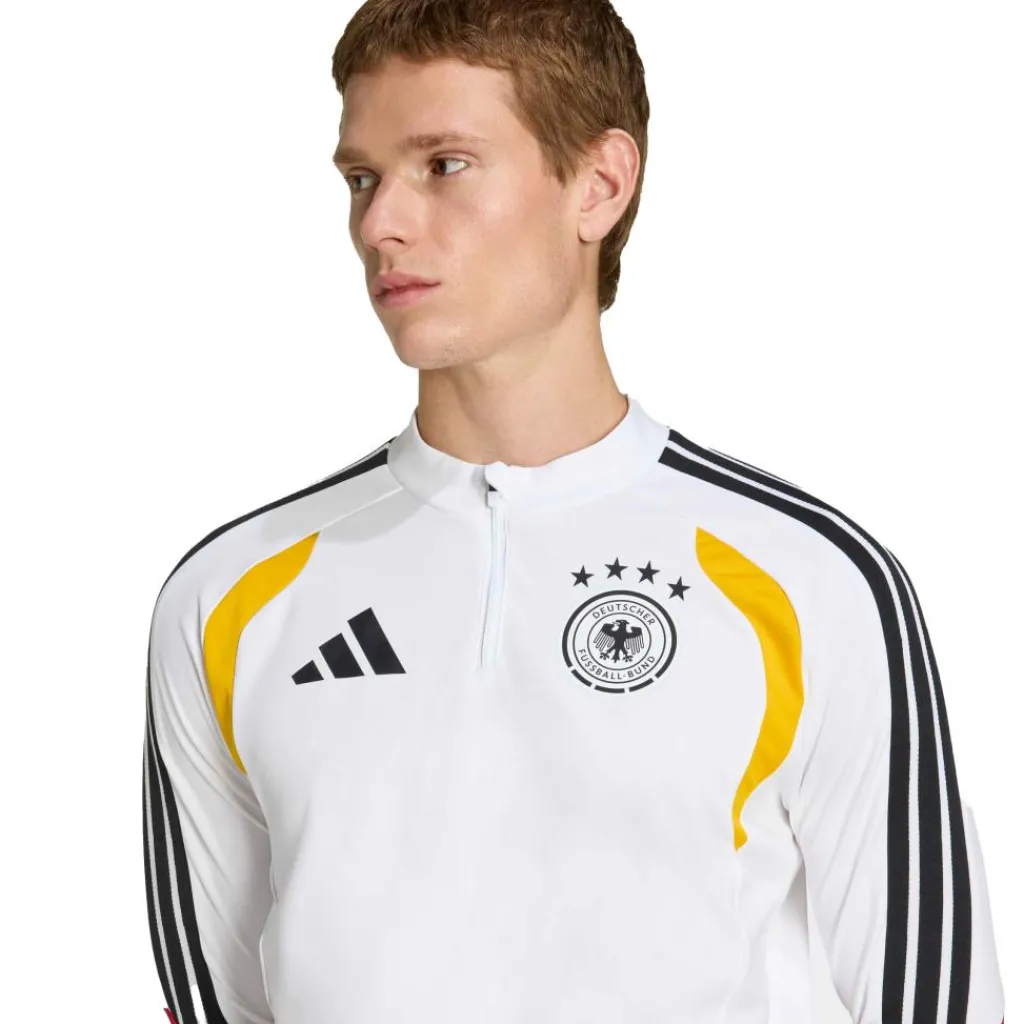 adidas Duitsland 26 Tiro trainingsshirt heren white< Voetbalkleding