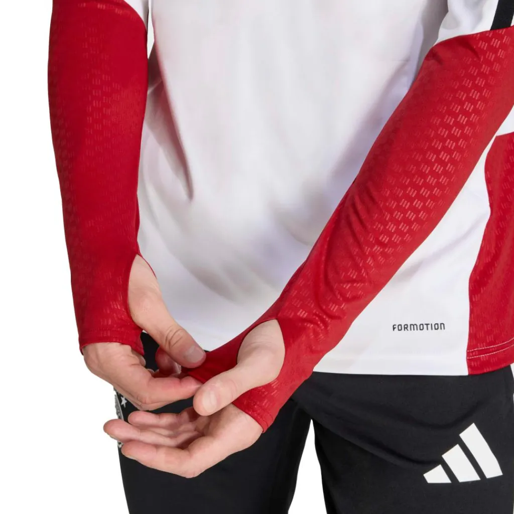 adidas Duitsland 26 Tiro trainingsshirt heren white< Voetbalkleding