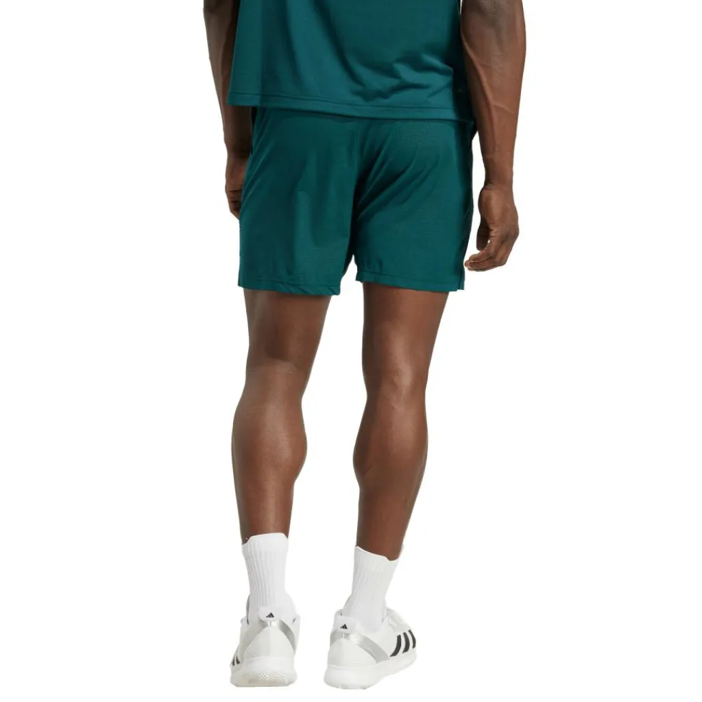 adidas Ergo tennisshort heren aurora ivy< Tenniskleding