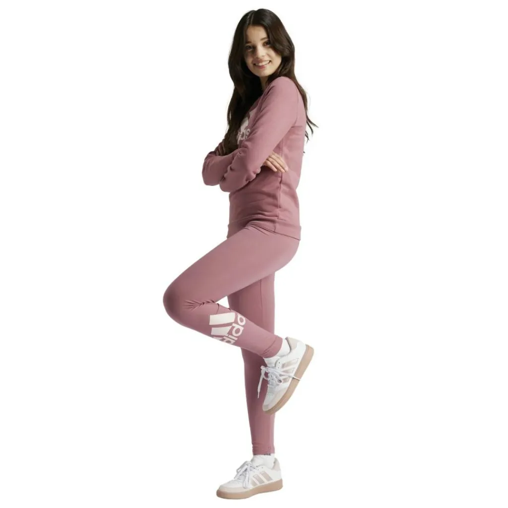 adidas Essentials Big Logo legging junior preloved crimson sandy pink< Broeken