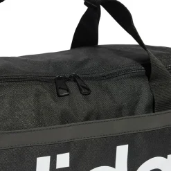 adidas Essentials Linear sporttas medium black white< Sporttas|Voetbaltas