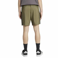 adidas Essentials 3-stripes Chelsea short heren olive strata black< Broeken