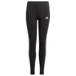 adidas Essentials 3-Stripes sportlegging junior black white< Sportbroek