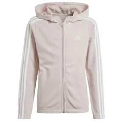 Truien & Vesten-adidas Essentials 3-Stripes vest junior sandy pink white
