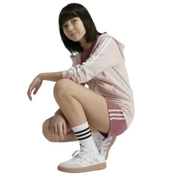 Truien & Vesten-adidas Essentials 3-Stripes vest junior sandy pink white