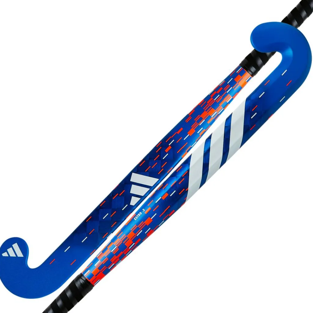 Hockeystick-adidas Estro .3 Mid - Low Bow hockeystick royal blue