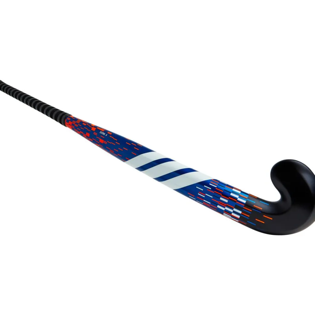 Hockeystick-adidas Estro .4 Mid - Low Bow hockeystick royal blue