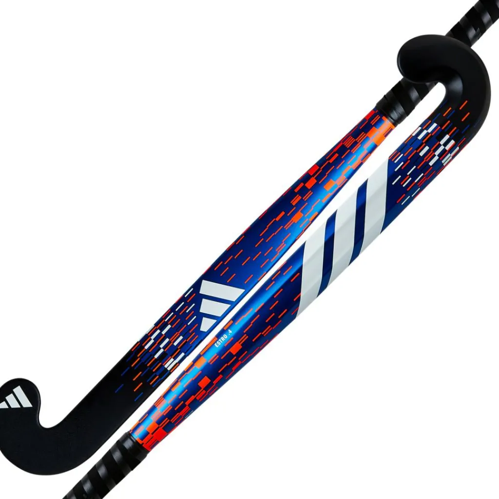 Hockeystick-adidas Estro .4 Mid - Low Bow hockeystick royal blue