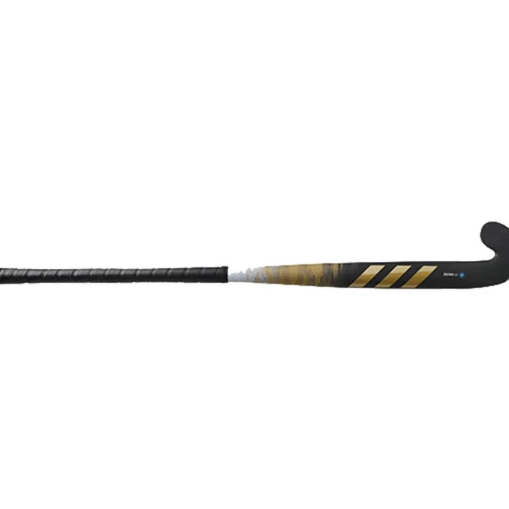 Hockeystick-adidas Estro Wood. 6 I Mid Bow hockeystick junior black gold