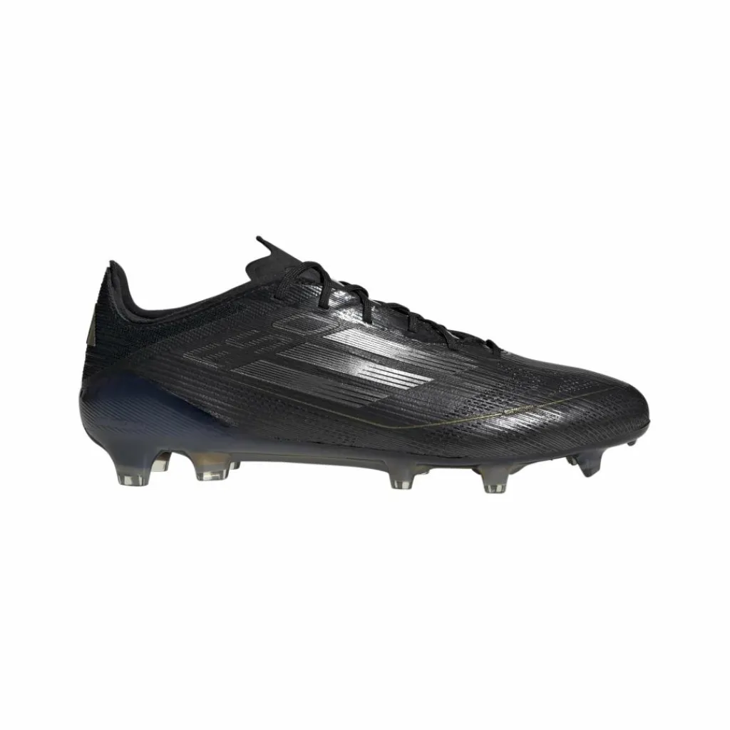 Voetbalschoenen-adidas F50 Elite FG voetbalschoenen heren core black iron metallic gold metallic