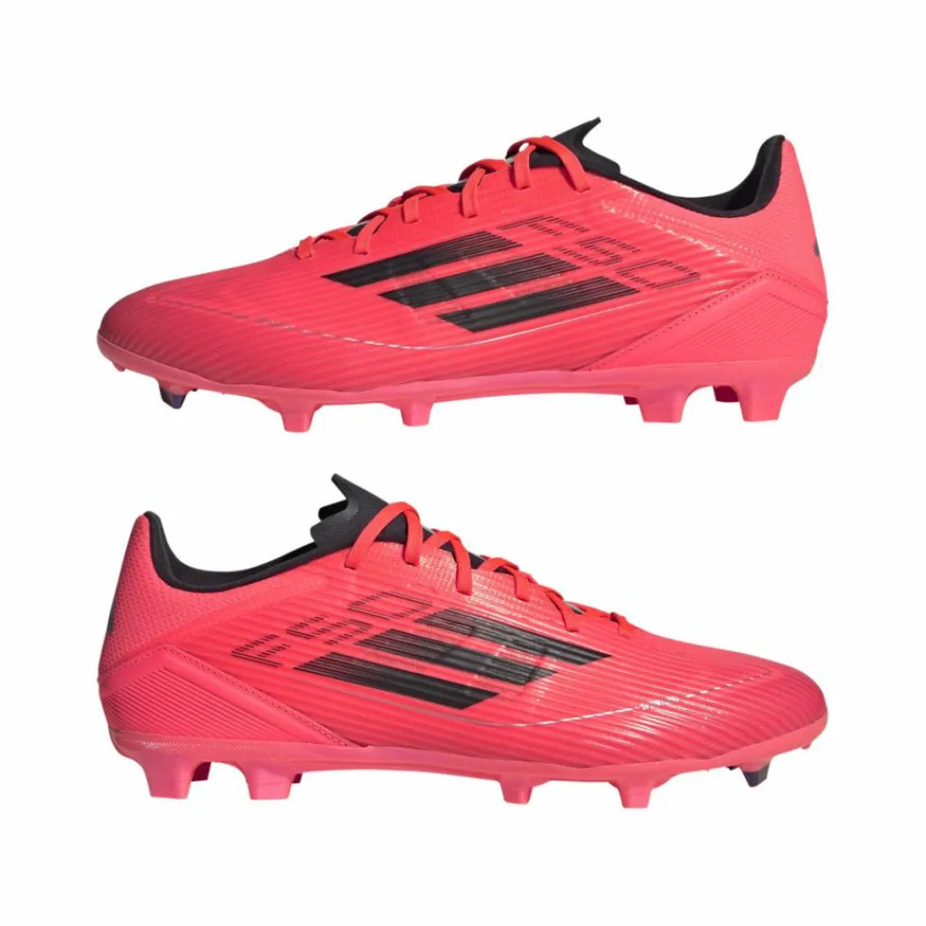 adidas F50 FG MG voetbalschoenen turbo aurora black platinum metallic< Voetbalschoenen