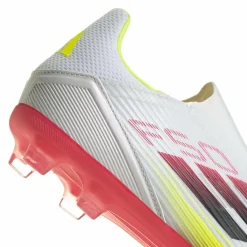 Voetbalschoenen-adidas F50 League FG MG voetbalschoenen heren cloud white core black solar yellow